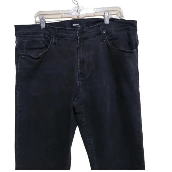 Hudson Mens Black Sartor Relax Skinny Jeans Size 36×28 - Picture 3 of 7